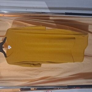 Lula Roe Mustard Top